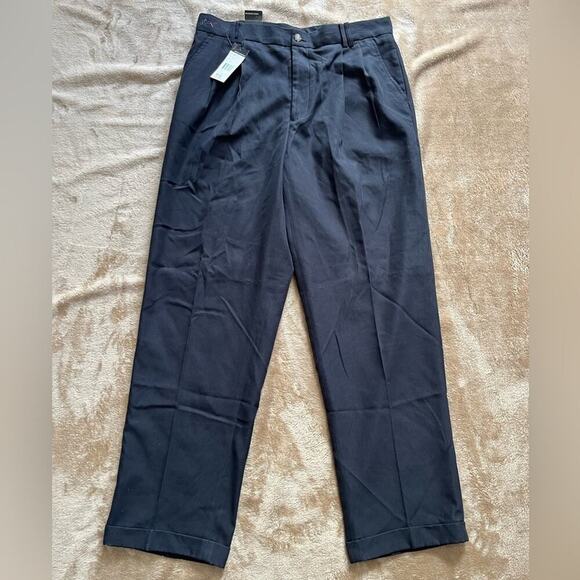 NWT Greg Norman Performance Slacks Black Size‎ 33x30 - Picture 1 of 4